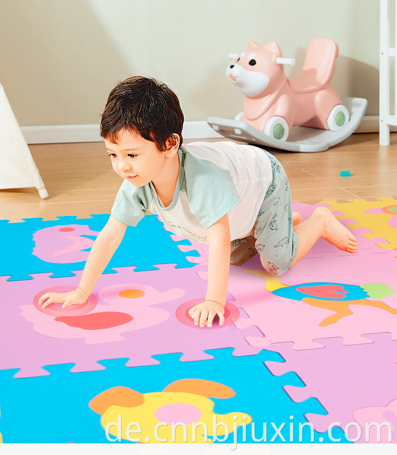 Children's puzzle splicing floor mat